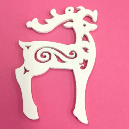 festett-feher-szarvas-fafigura-hobbykreativ