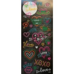 matrica-fekete-love-500x500-hobbykreativ