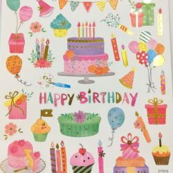 matrica-happy-birthday-hobbykreativ
