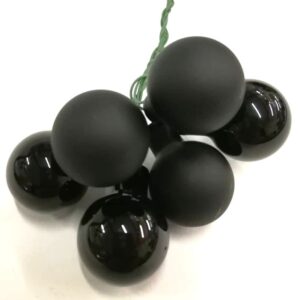 diszitoelem-fekete-fenyes-matt-gomb-6db-hobbykreativ