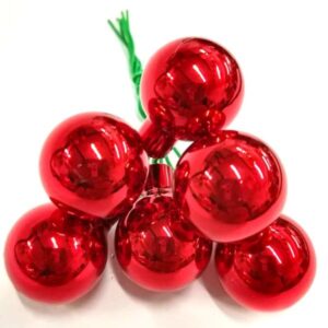 diszitoelem-piros-fenyes-gomb-6db-hobbykreativ