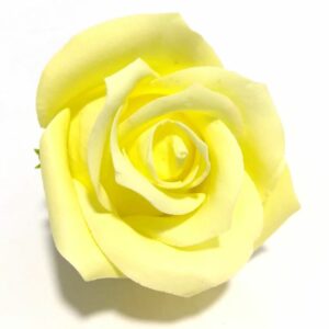 Illatos rózsa pasztell sárga 40 mm