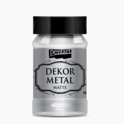 pentart-dekormetal-matt-festek-ezust-hobbykreativ