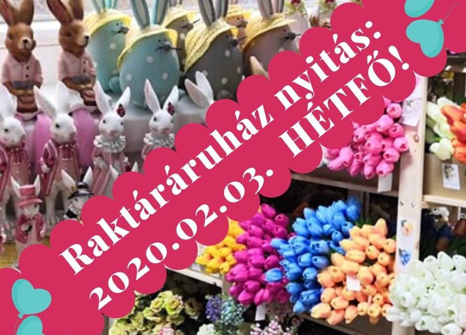 Raktáráruház Budafokon, a Nagytétényi úton!