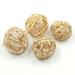 rattan-golyo-natur-arany-csillamos-4-db-hobbykreativ