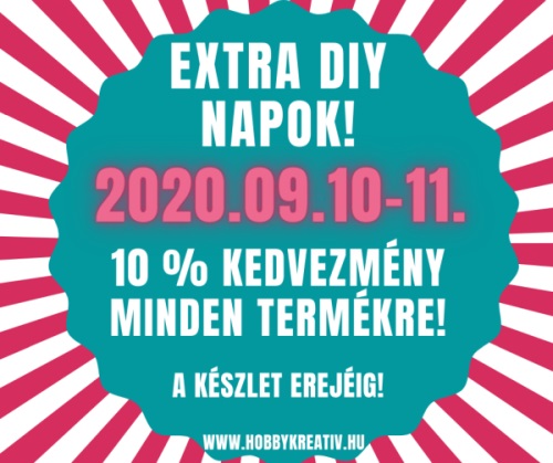 EXTRA-DIY NAPOK-hobbykreativ