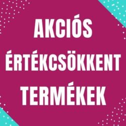 Akciós értékcsökkent termékek