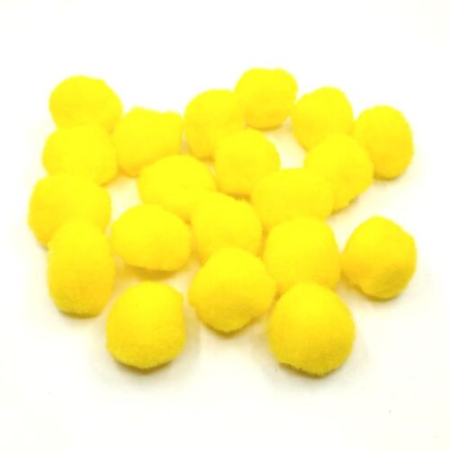 pompom-3-cm-sarga-hobbykreativ