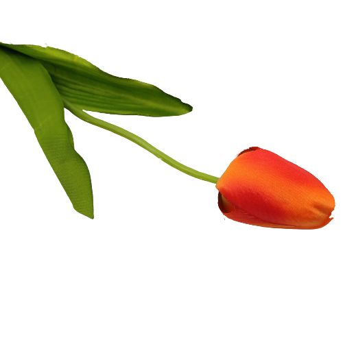 tulipan-selyemvirag-szal-narancssarga-cirmos-hobbykreativ