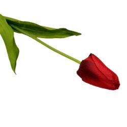 tulipan-selyemvirag-szal-piros-cirmos-hobbykreativ