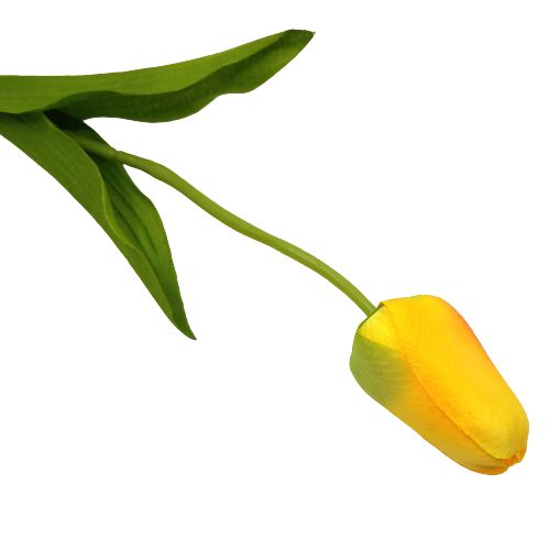 tulipan-selyemvirag-szal-sarga-cirmos-hobbykreativ