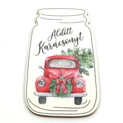 aldott-karacsonyt-festett-fatabla-piros-auto-uvegben-hobbykreativ