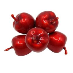 gyongyhazfenyu-piros-polifoam-alma-drotszaron-5-db-hobbykreativ