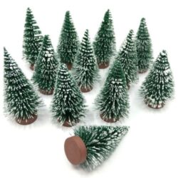 pompas-dekor-fenyo-zold-7-cm-12-db-hobbykreativ