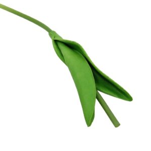 Tulipán szár PU levelekkel 29 cm 1 db