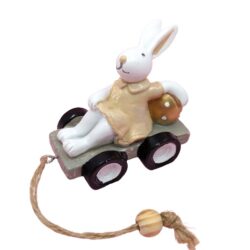 keramia-nyuszi-lany-figura-kiskocsin-61500-hobbykreativ