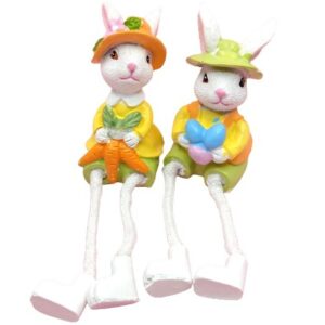 logolabu-keramia-nyuszi-par-tojassal-sarga-zold-ruhaban-kicsi-61477-hobbykreativ