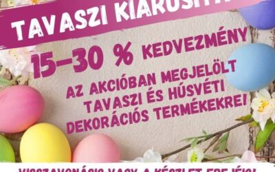 NAGY TAVASZI KIÁRUSÍTÁS