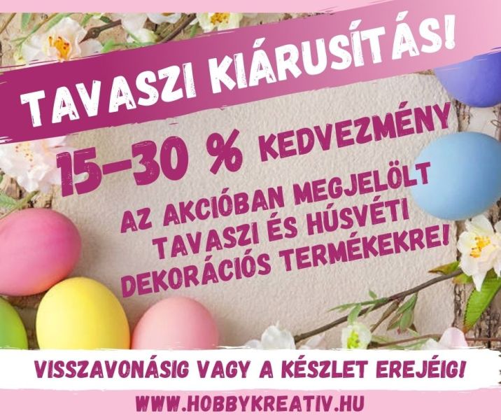 NAGY TAVASZI KIÁRUSÍTÁS