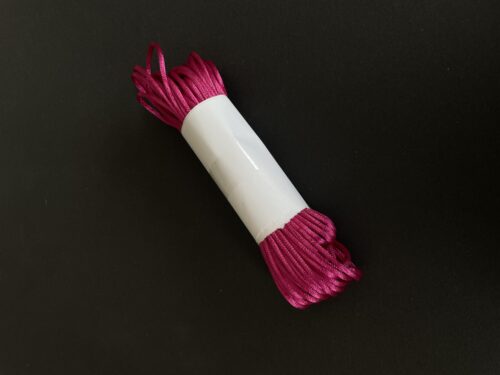 Gyöngyfűző zsinór magenta