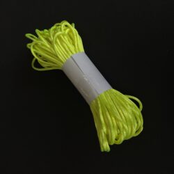 Gyöngyfűző zsinór neon sárga