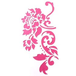 sablon-stencilezeshez-rozsa-levelekkel-hobbykreativ
