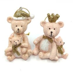 felakaszthato-keramia-maci-figura-rozsaszin-arany-hobbykreativ