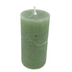 opalos-gyertya-nagy-henger-vintage-zold-4-x-8-cm-1-db-hobbykreativ