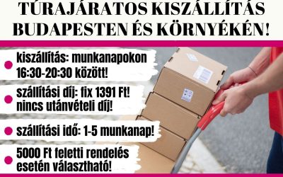 TÚRAJÁRATOS KISZÁLLÍTÁS BUDAPESTEN ÉS KÖRNYÉKÉN