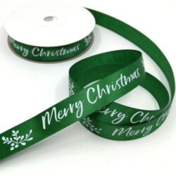 merry-christmas-szaten-szalag-zold-hobbykreativ