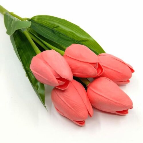 elethu-pu-tulipan-csokor-lazacos-rozsaszin-24442-hobbykreativ