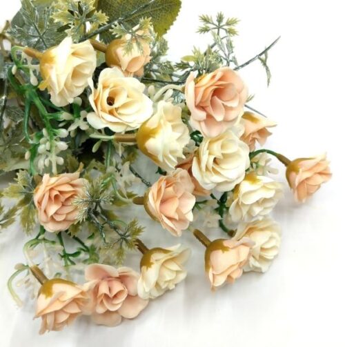 mini-vintage-selyem-rozsa-csokor-krem-pasztell-rozsaszin-24364-hobbykreativ