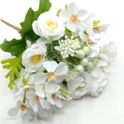 poli-bogyos-selyem-rozsa-csokor-feher-24436-hobbykreativ