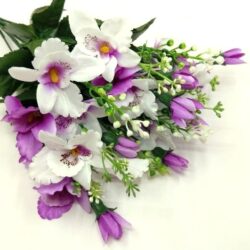 selyem-orchidea-csokor-feher-bogyos-diszitovel-ekru-lila-23942-hobbykreativ