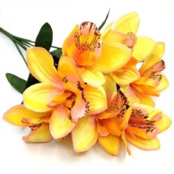 selyem-orchidea-csokor-sarga-rozsasszin-cirmos-hobbykreativ