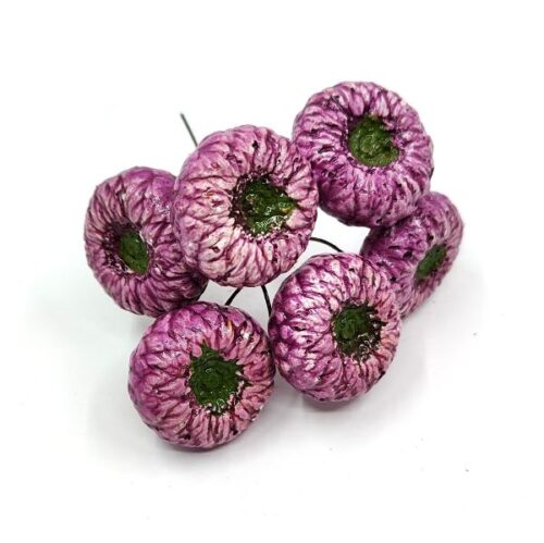 kezmuves-keramia-virag-drotszaron-lila-1-hobbykreativ