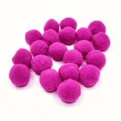 pompom-2-cm-magenta-hobbykreativ