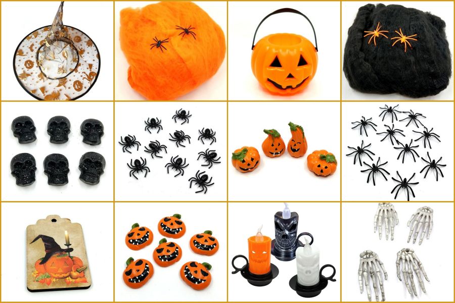 Halloween-dekoracio-koll-hobbykreativ