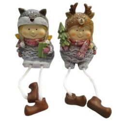 logolabu-glitteres-keramia-gyerek-szarvas-farkas-sapiban-kekes-66210-hobbykreativ