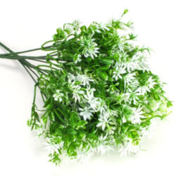 csillagvirag-muanyag-zold-diszitoelem-feher-viragos-crl2038f-hobbykreativ