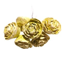 kezmuves-keramia-drotszaron-cedrusrozsa-zoldes-6-db-hobbykreativ