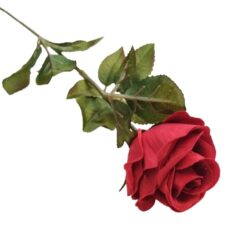 selyem-rozsa-szal-kisebb-viragfejjel-piros-017768A-hobbykreativ