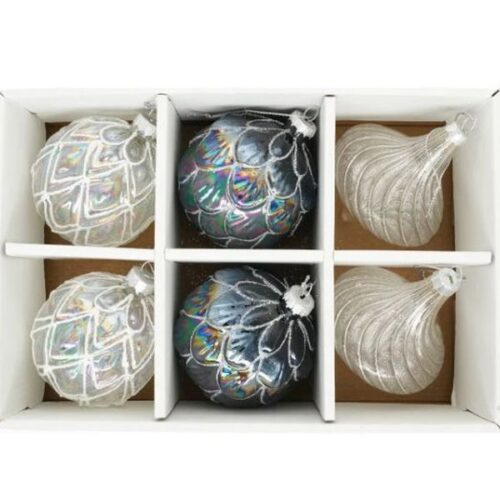 exkluziv-uveg-karacsonyfadisz-atlatszo-ezust-8-cm-dd70164-hobbykreativ