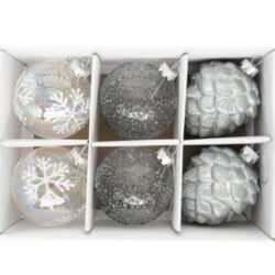 exkluziv-uveg-karacsonyfadisz-atlatszo-ezust-8-cm-dd70170-hobbykreativ