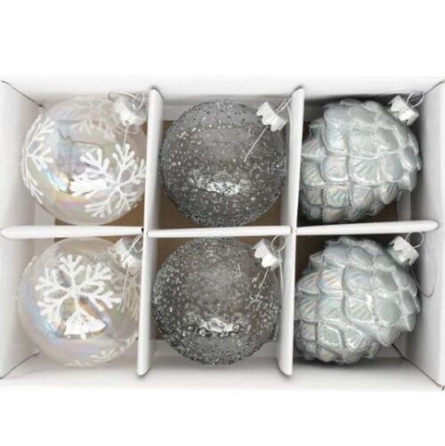 exkluziv-uveg-karacsonyfadisz-atlatszo-ezust-8-cm-dd70170-hobbykreativ