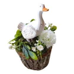 tavaszi-asztaldisz-fakérgen-libaval